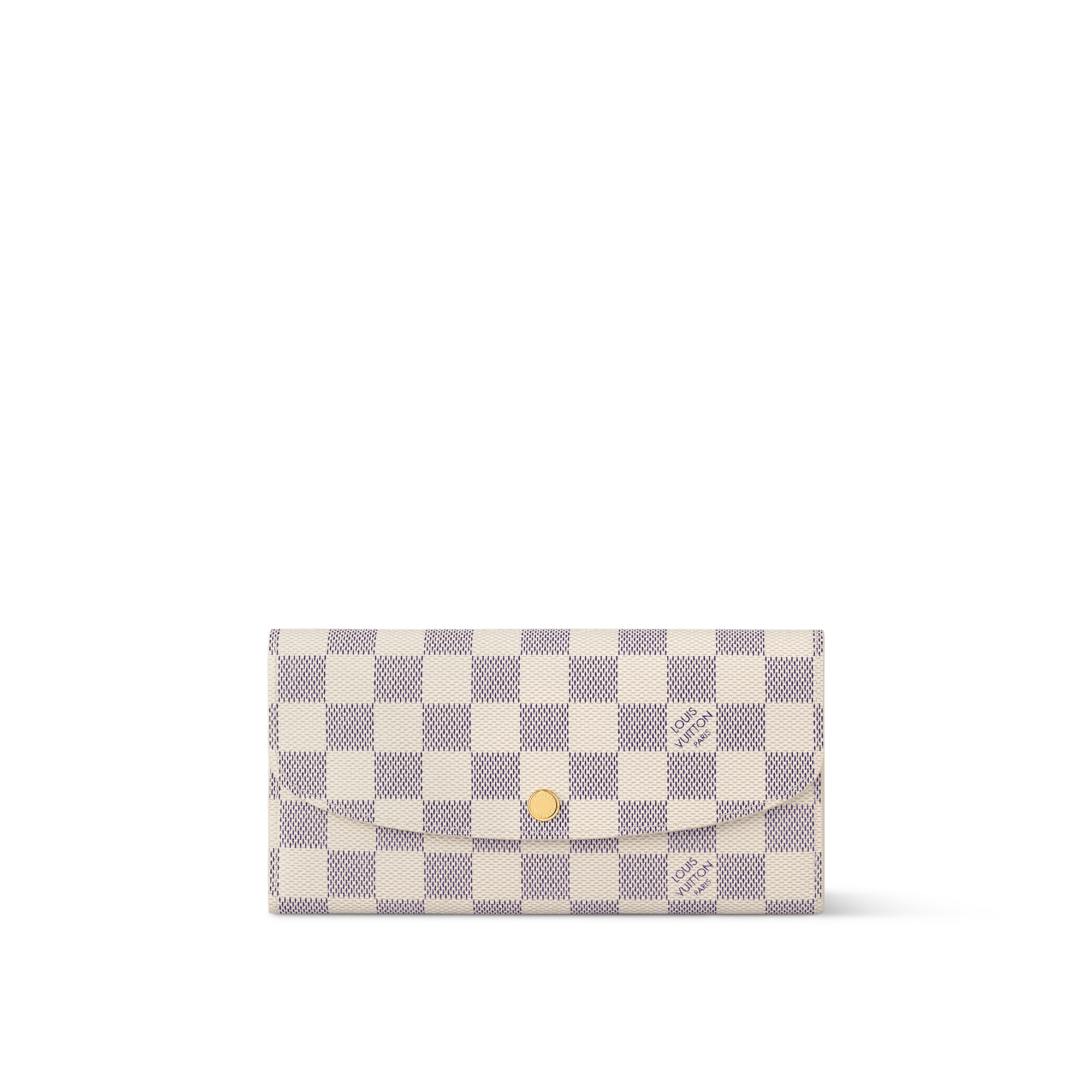 Emilie Wallet Damier Azur Canvas - Wallets and Small Leather Goods